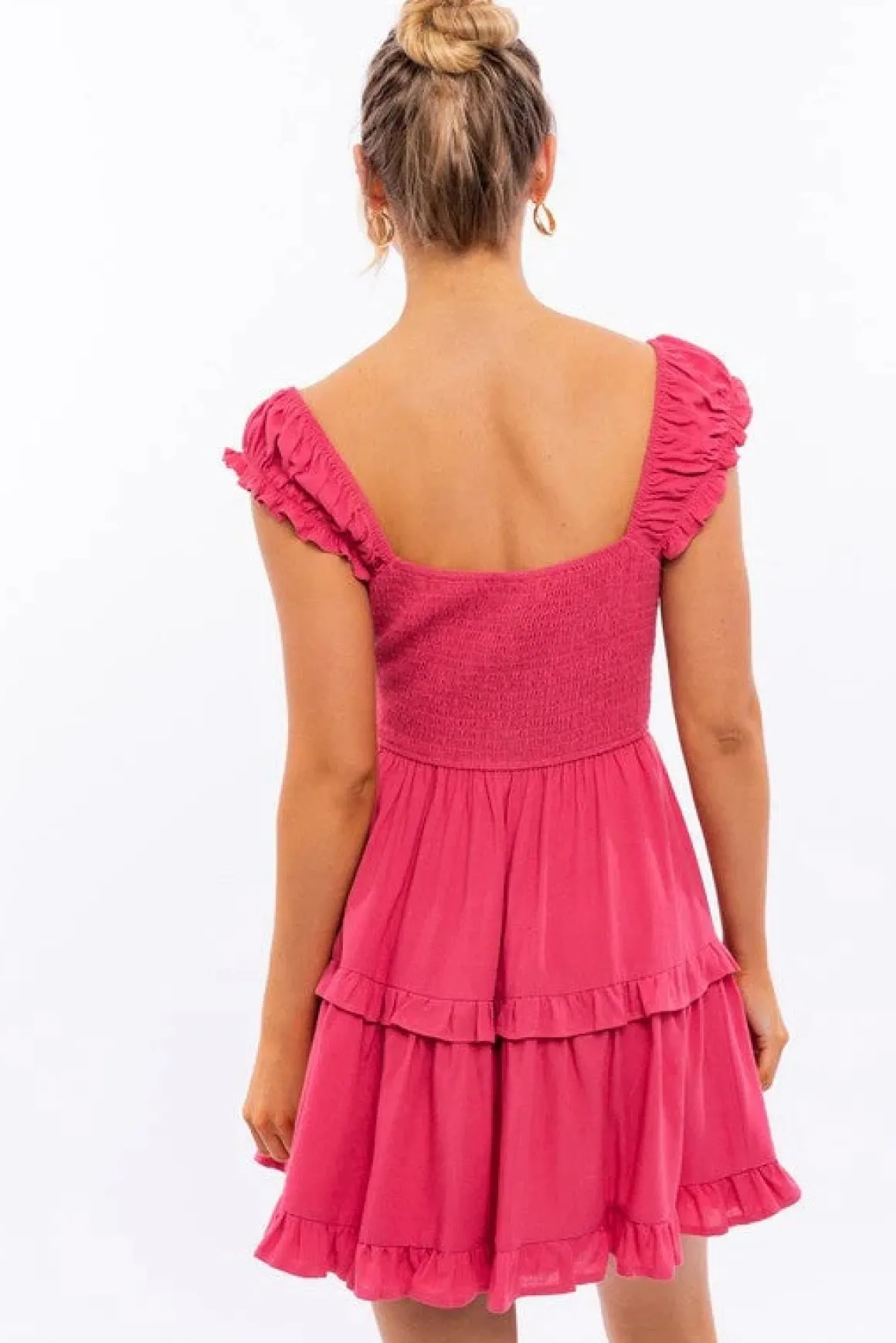 cap_sleeve_ruffle_mini_dr_4.webp Cap Sleeve Ruffle Mini Dress *Online Only*
