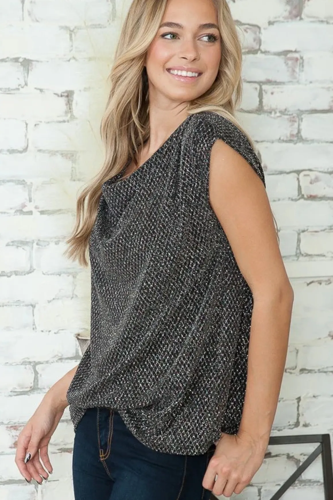 cowl_neck_metallic_top_on_13.webp Cowl Neck Metallic Top *Online Only*