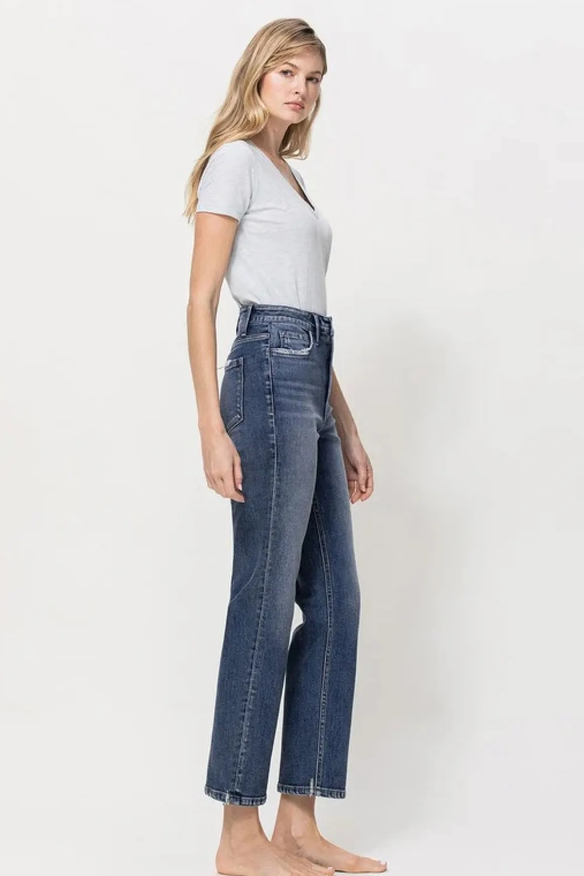 distressed_high_rise_ankl_8.webp Distressed High Rise Ankle Jeans *Online Only*