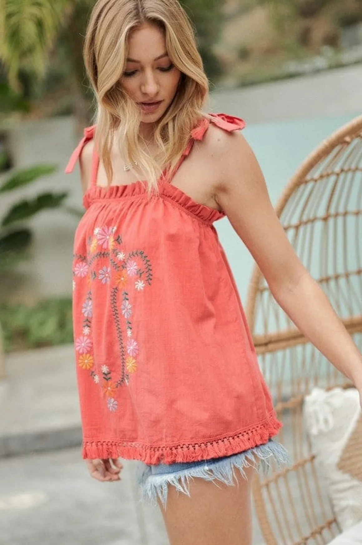 embroidered_sleeveless_ru_2.webp Embroidered Sleeveless Ruffle Tank Top *Online Only*