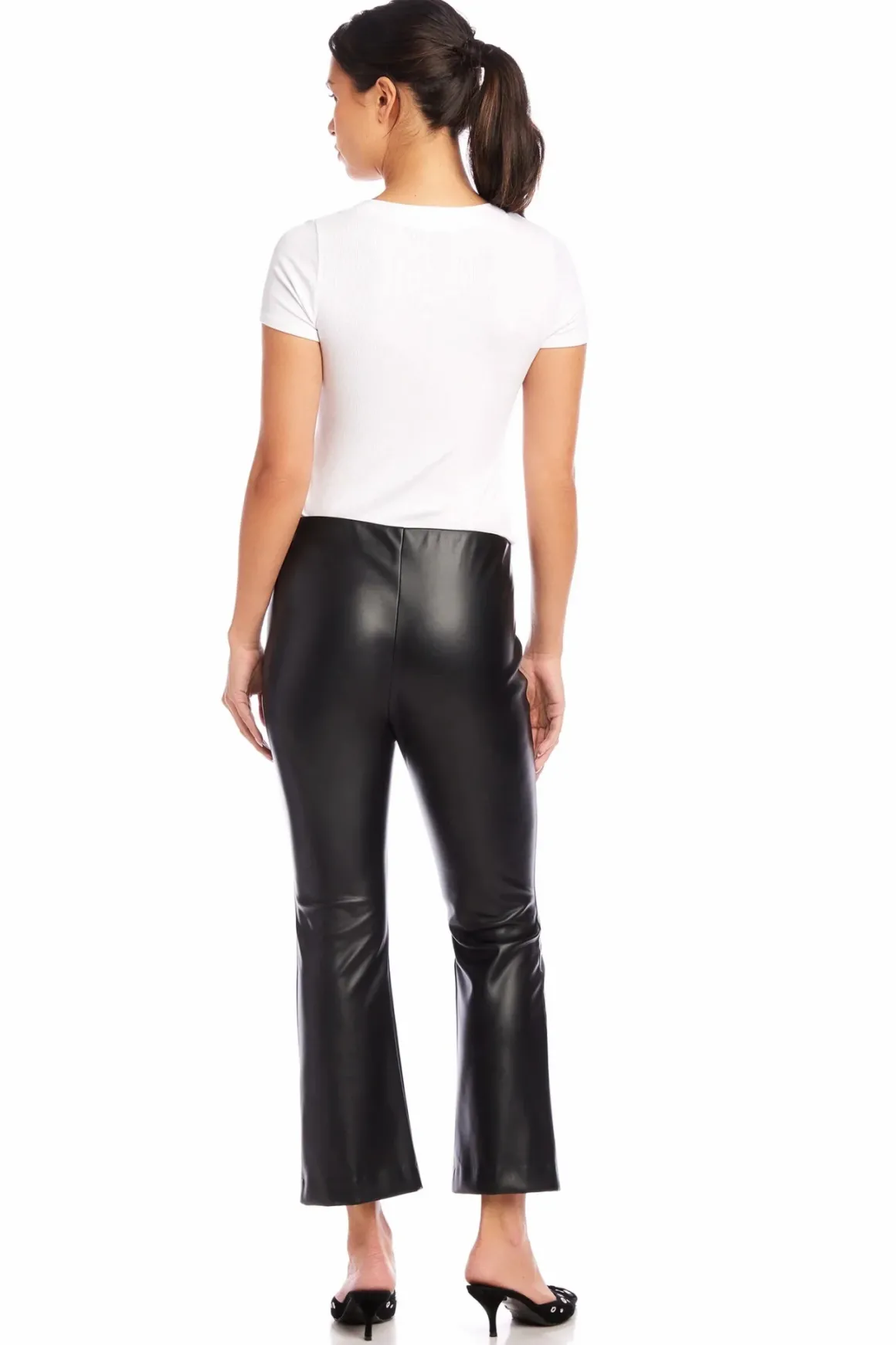 fifteen_twenty_sigourney__3.webp Fifteen Twenty Sigourney Pintuck Faux Leather Pants