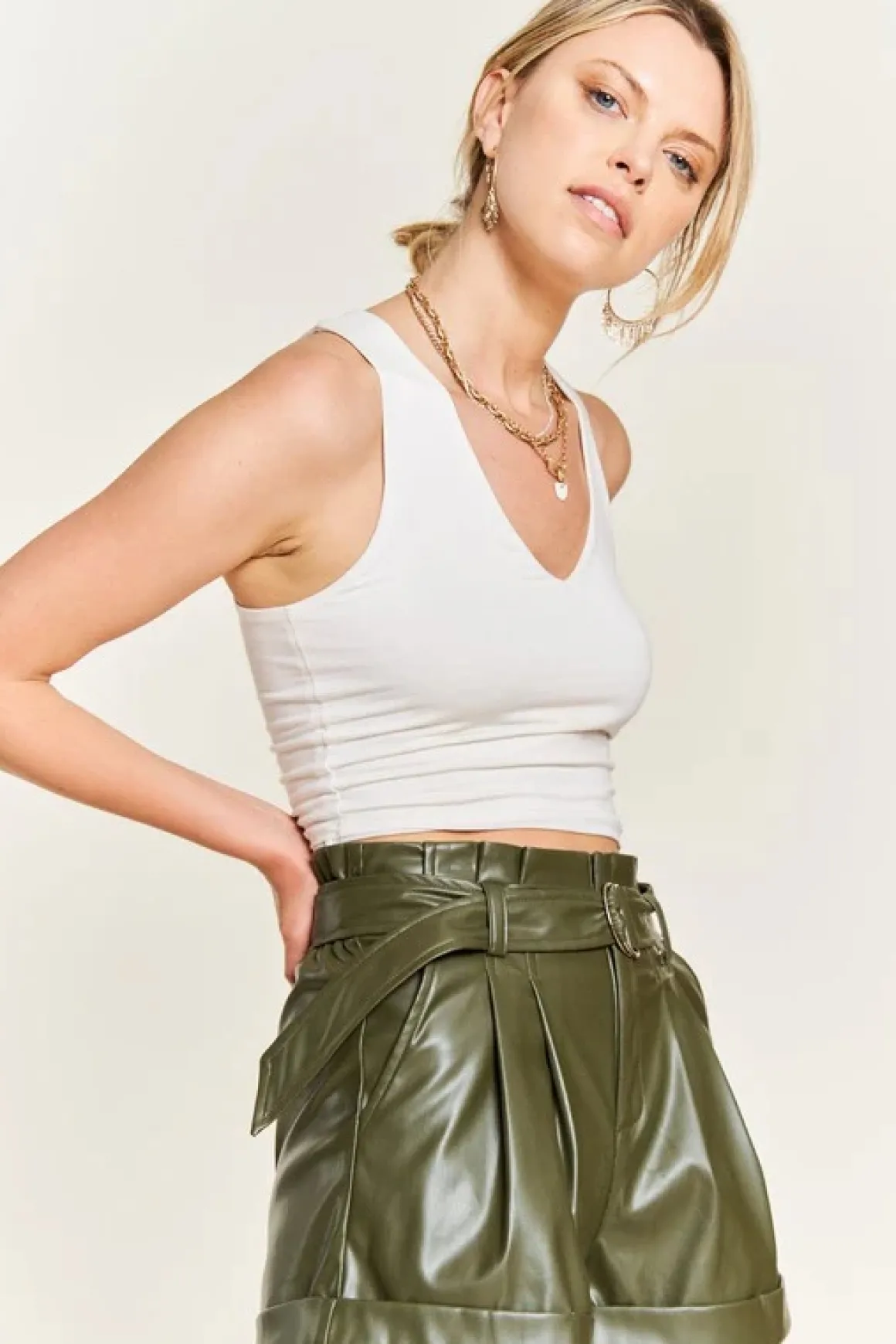 high_rise_belted_faux_lea_13.webp High Rise Belted Faux Leather Shorts *Online Only*