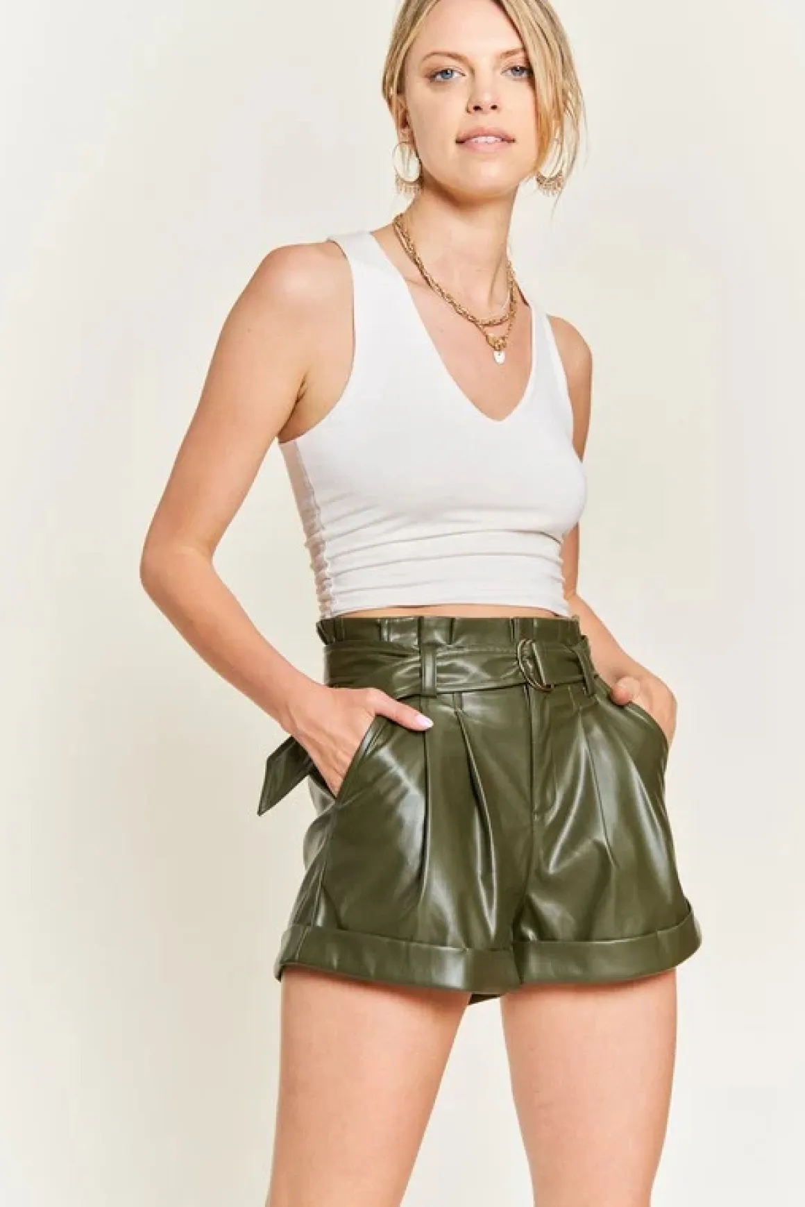high_rise_belted_faux_lea_14.webp High Rise Belted Faux Leather Shorts *Online Only*