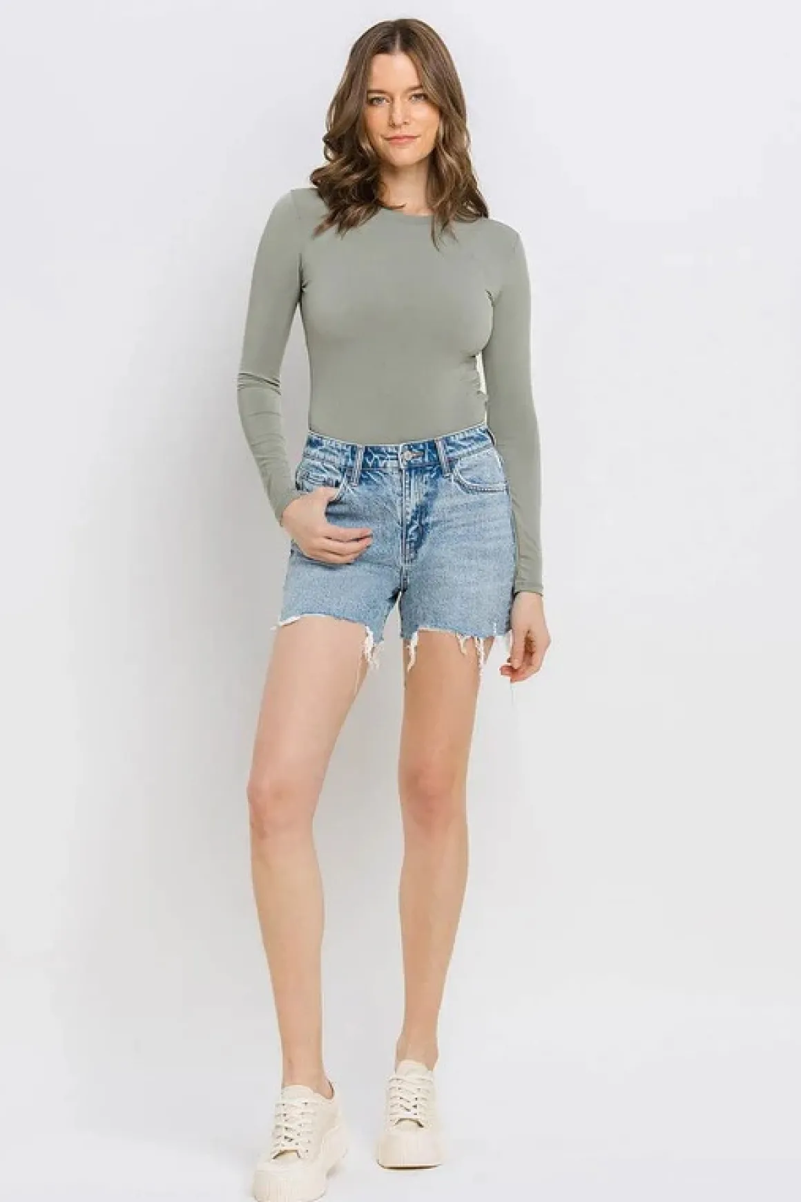 high_rise_raw_hem_shorts__3.webp High Rise Raw Hem Shorts *ONLINE ONLY*