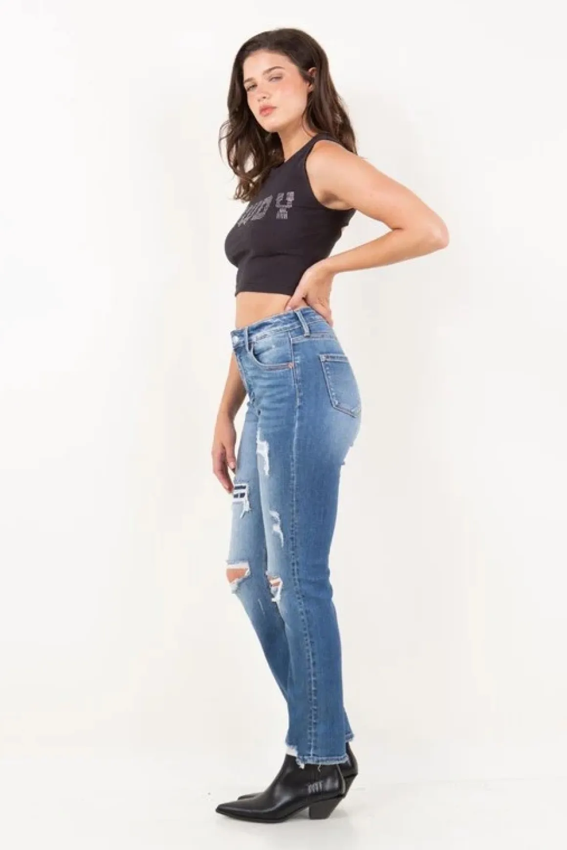 high_rise_straight_tummy__3.webp High Rise Straight Tummy Control Jeans *Online Only*