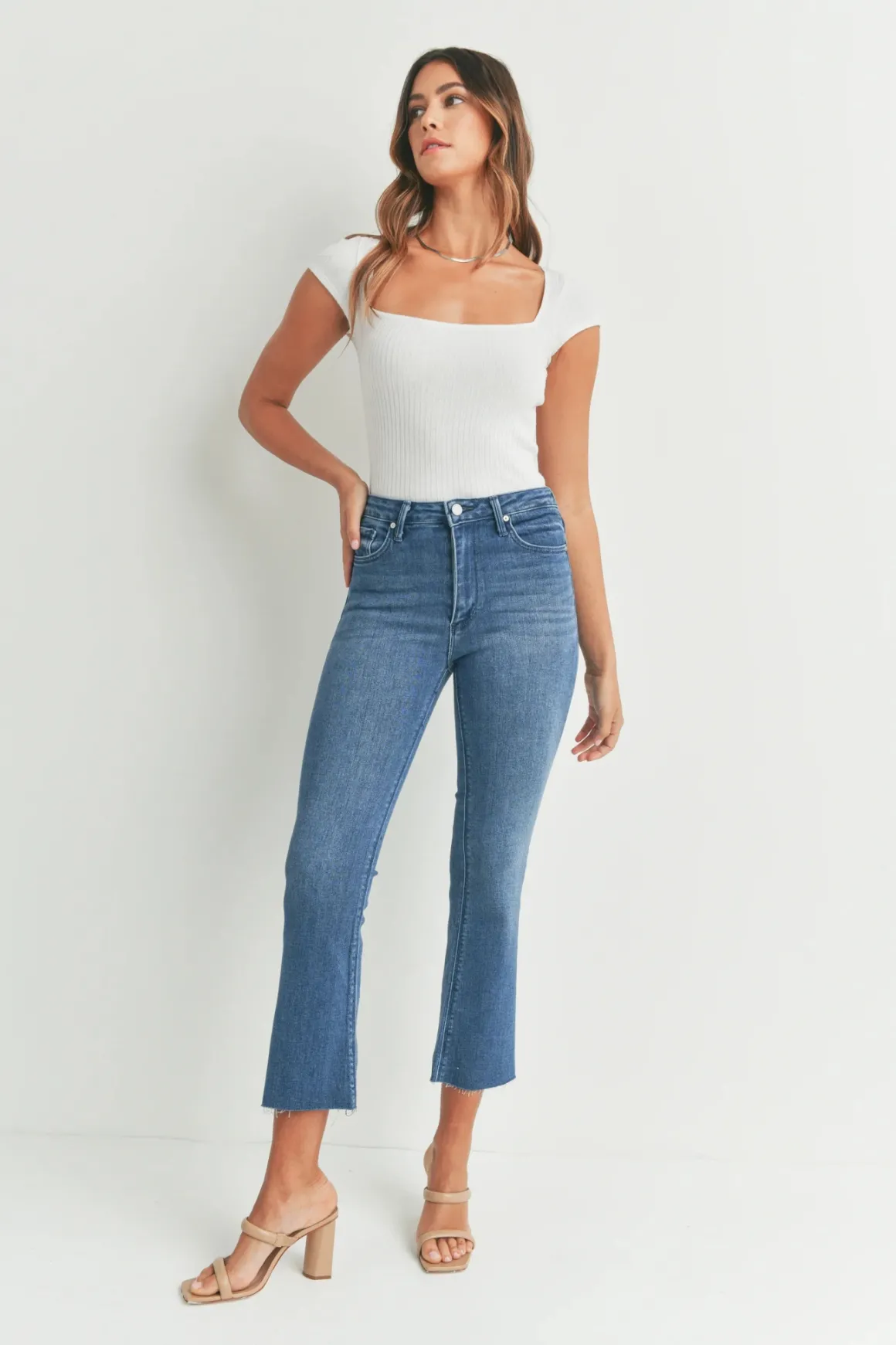 just_black_denim_tonal_cr_2.webp Just Black Denim Tonal Crop Flare Jeans