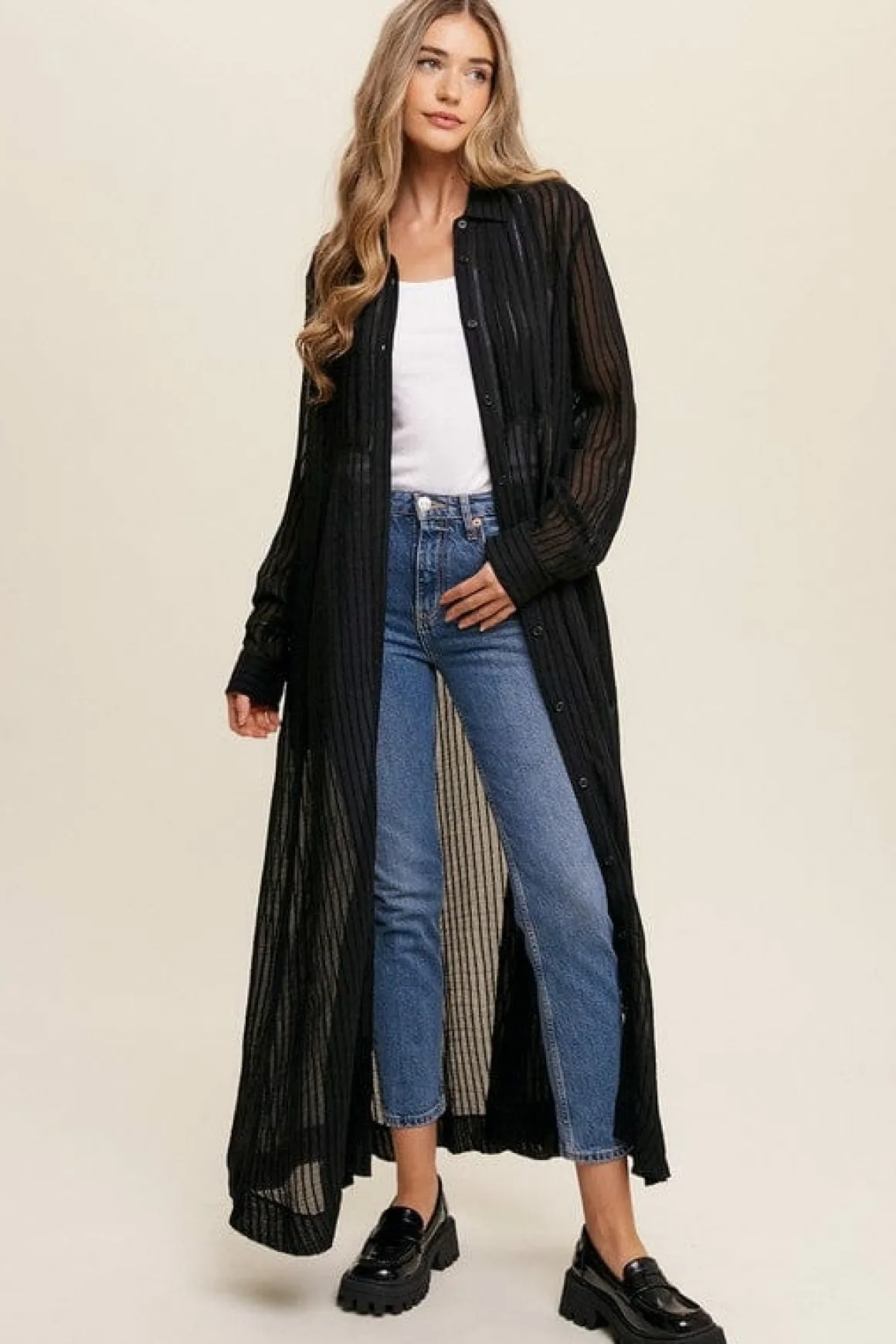 long_button_down_shirt_ma_2.webp Long Button Down Shirt Maxi Dress *Online Only*