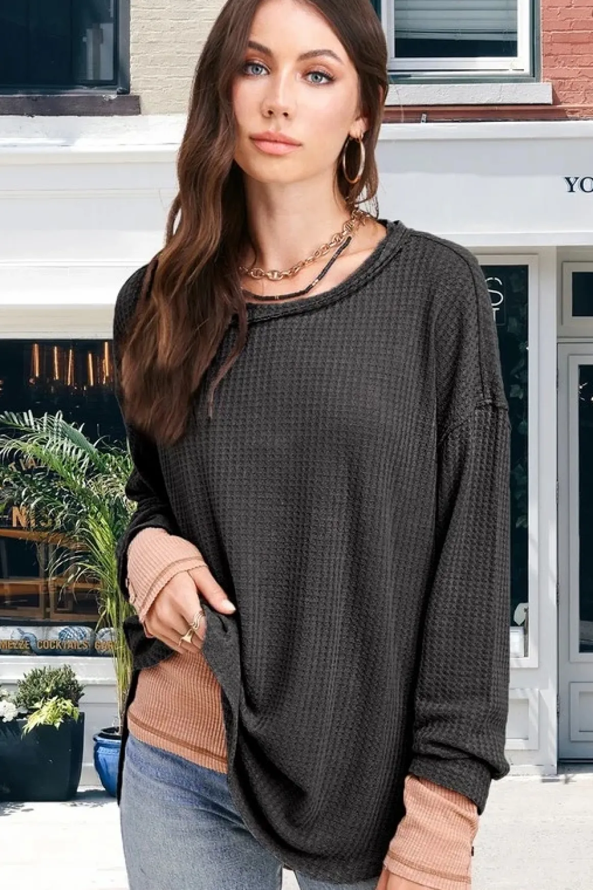 long_sleeve_bree_waffle_t_15.webp Long Sleeve Bree Waffle Top *Online Only*