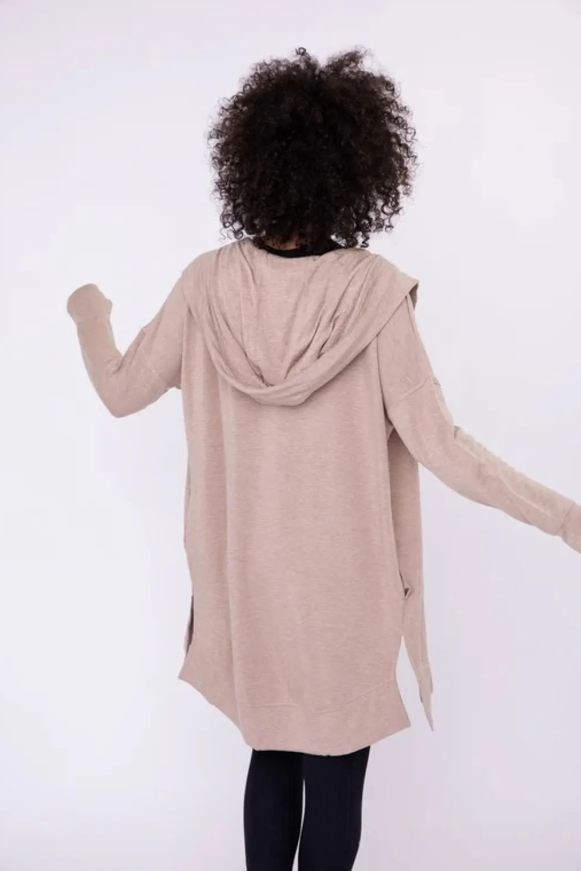 Longline Hooded Cardigan *Online Only*