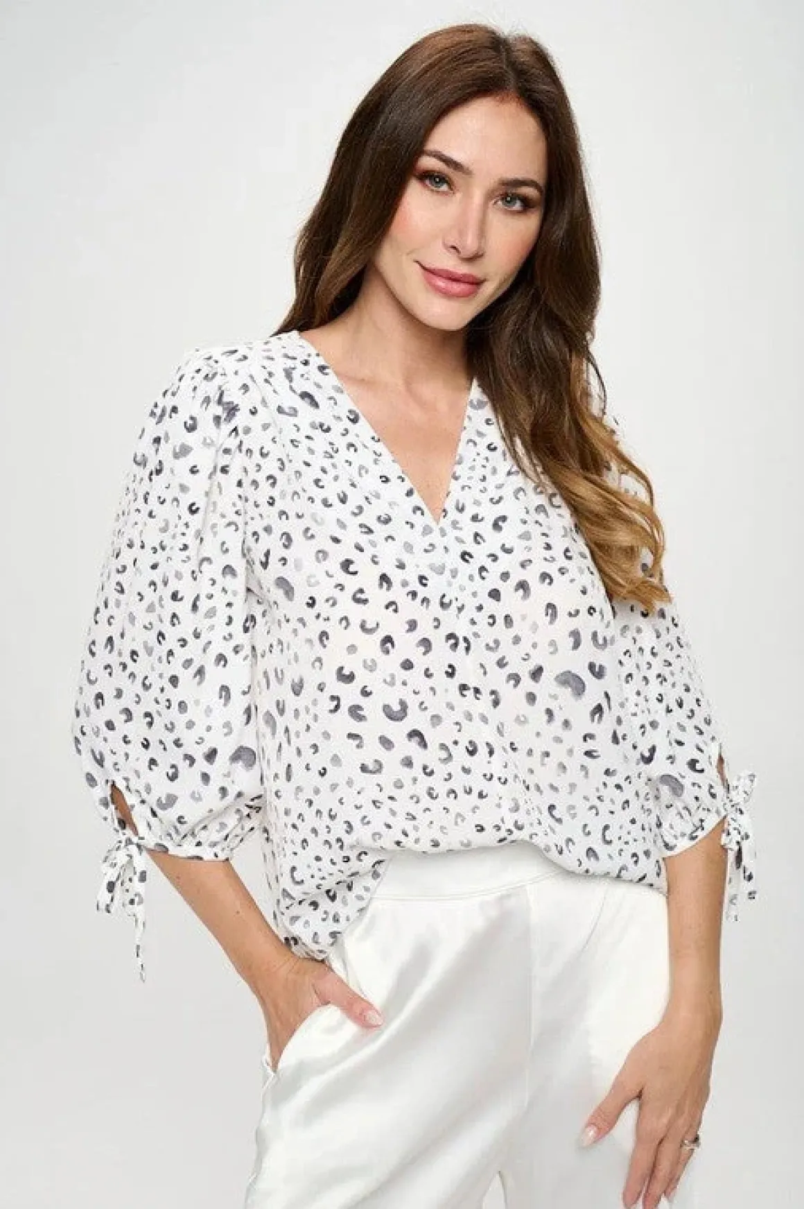 made_in_usa_print_top_wit_1.webp Made in USA Print Top with Self Tie Sleeves *Online Only*