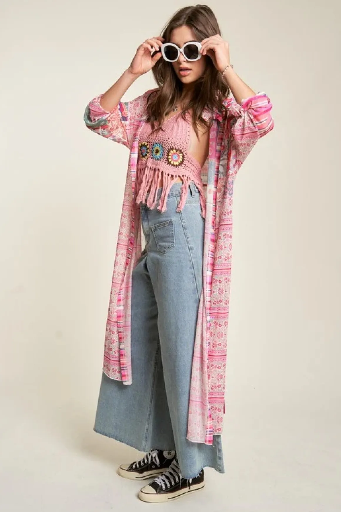 mesh_print_mix_matched_bu_11.webp Mesh Print Mix Matched Button Front Cover Up *Online Only*