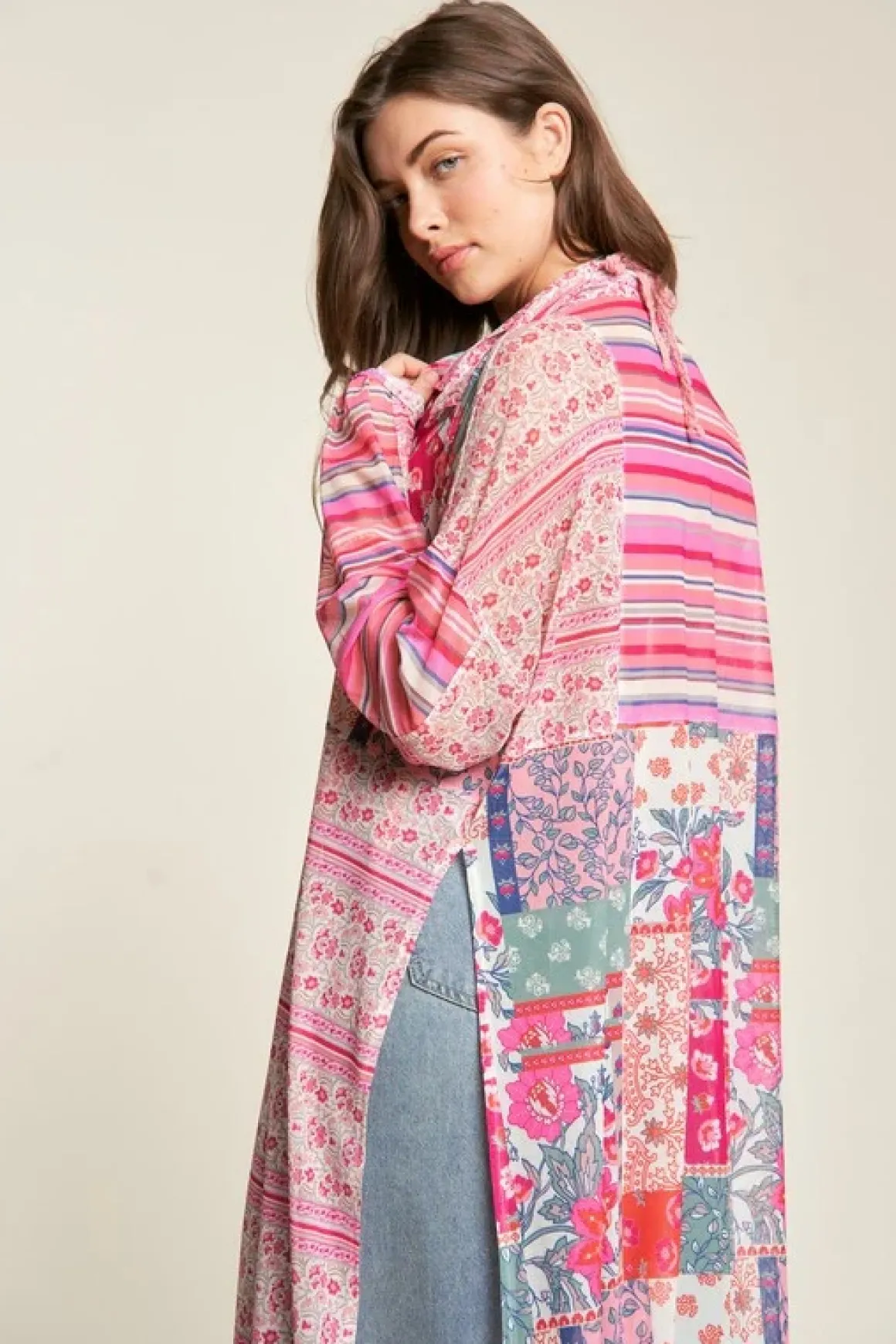 mesh_print_mix_matched_bu_5.webp Mesh Print Mix Matched Button Front Cover Up *Online Only*
