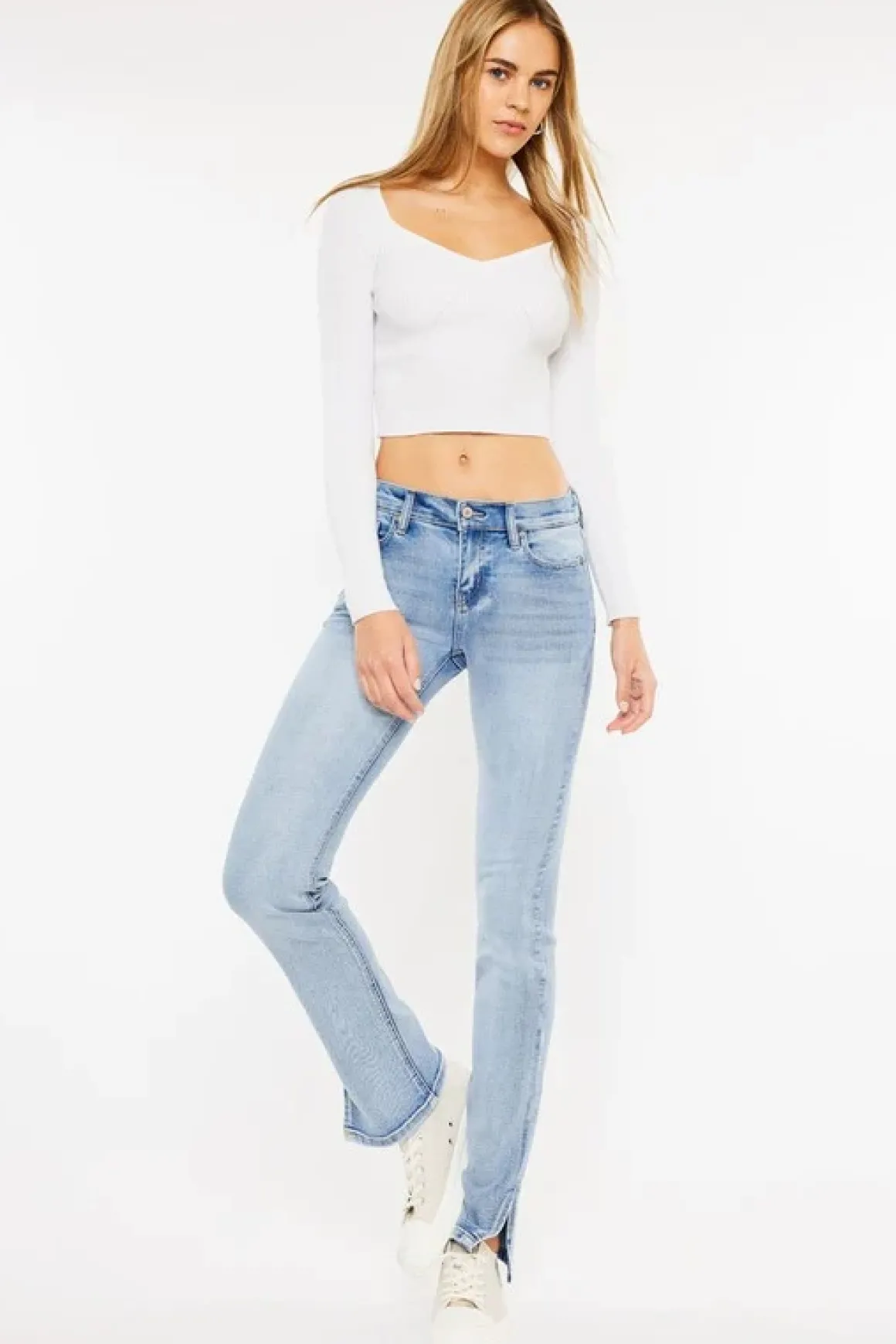 Mid Rise Y2K Bootcut Jeans *Online Only*