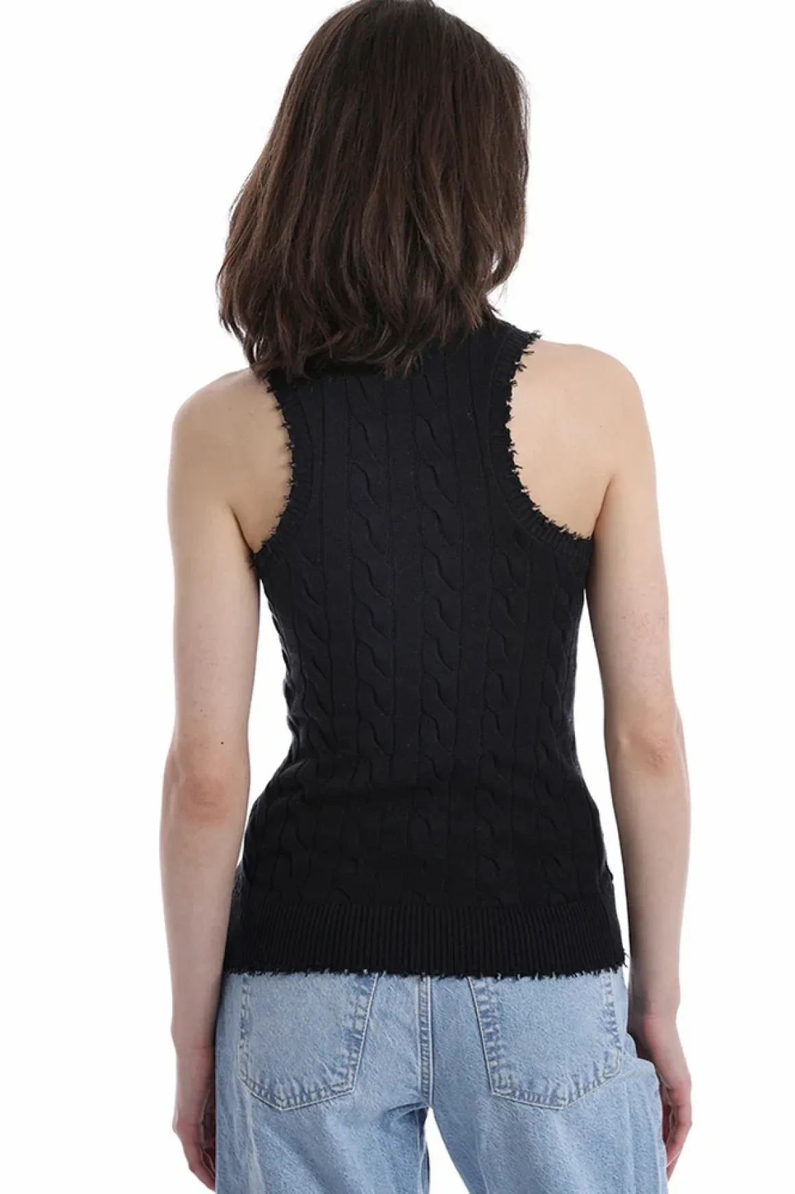 minnie_rose_frayed_cable__2.webp Minnie Rose Frayed Cable Tank