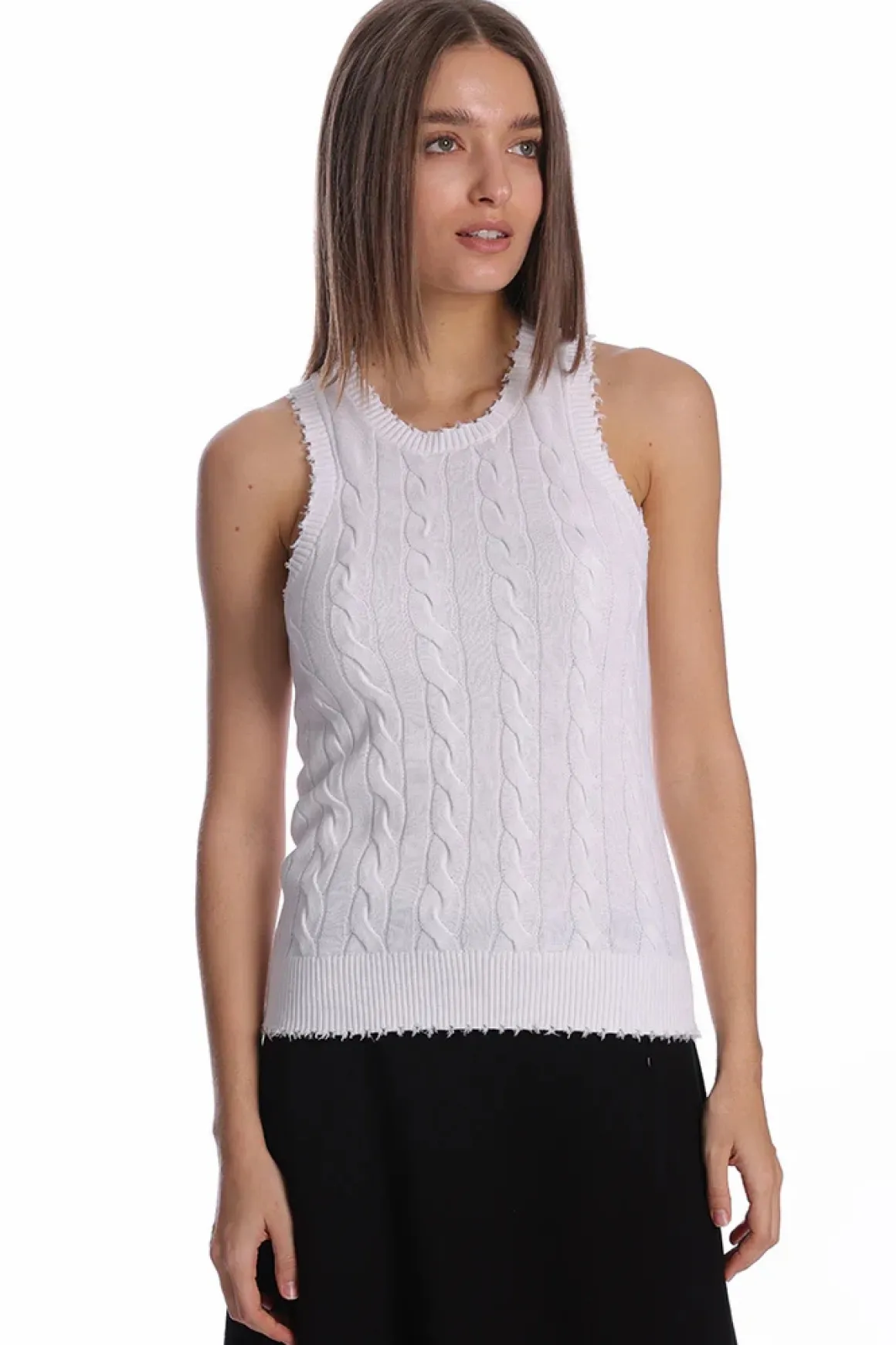 minnie_rose_frayed_cable__4.webp Minnie Rose Frayed Cable Tank