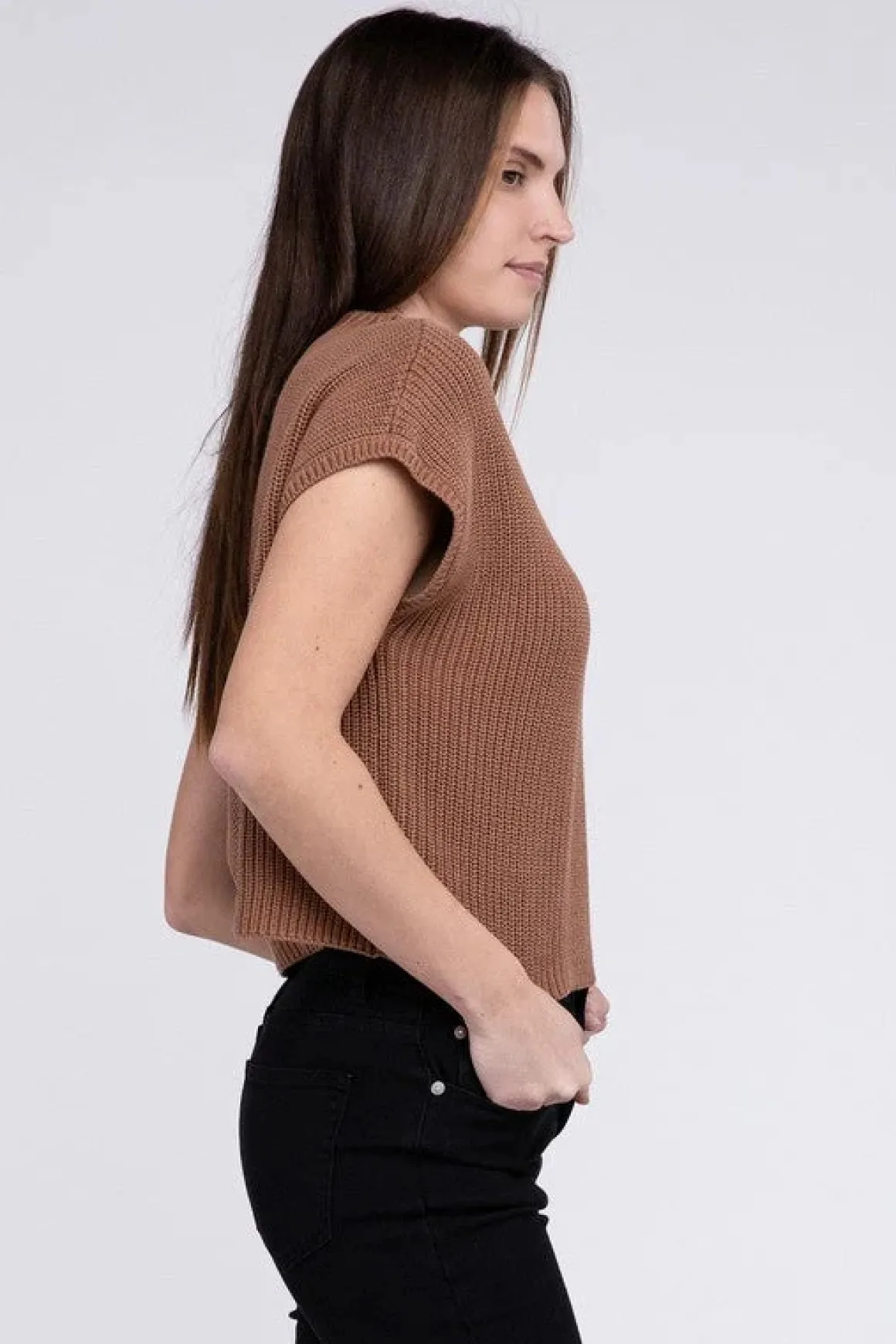 mock_neck_short_sleeve_cr_31.webp Mock Neck Short Sleeve Cropped Sweater *Online Only*
