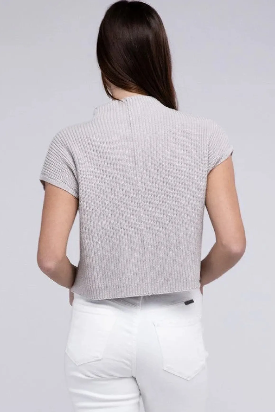 mock_neck_short_sleeve_cr_43.webp Mock Neck Short Sleeve Cropped Sweater *Online Only*