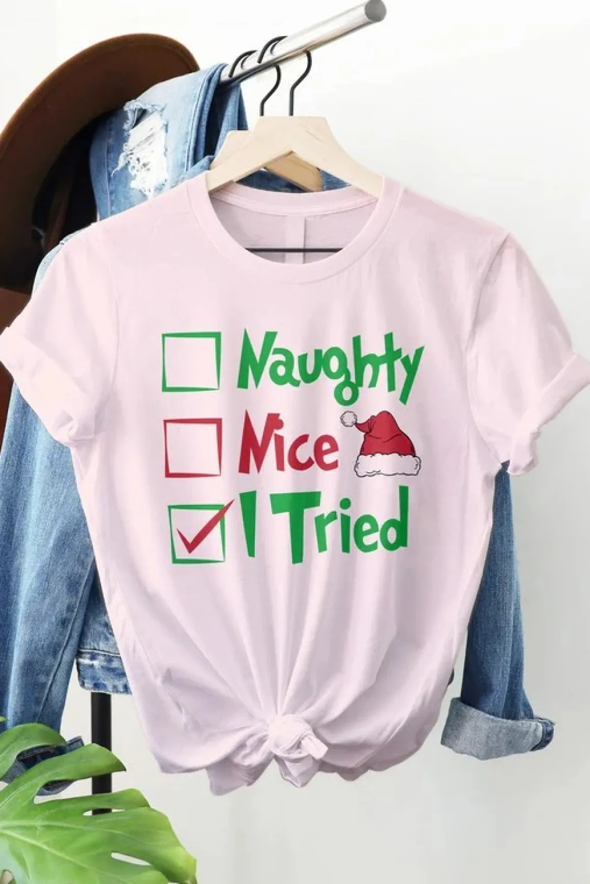 naughty_nice_i_tried_holi_3.webp Naughty, Nice, I Tried Holiday Graphic Tee *Online Only*