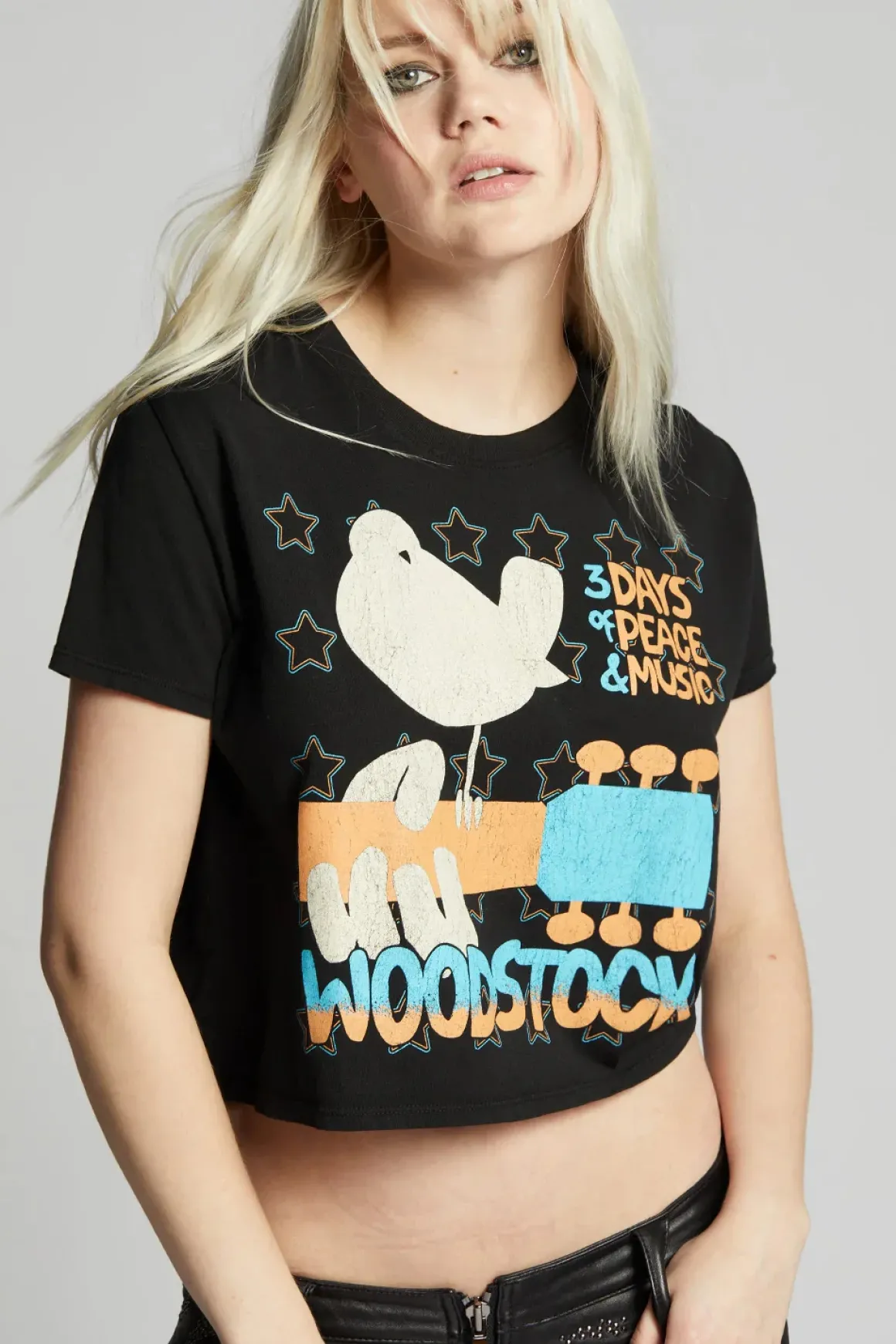 recycled_karma_woodstock__2.webp Recycled Karma Woodstock Cropped Band Tee