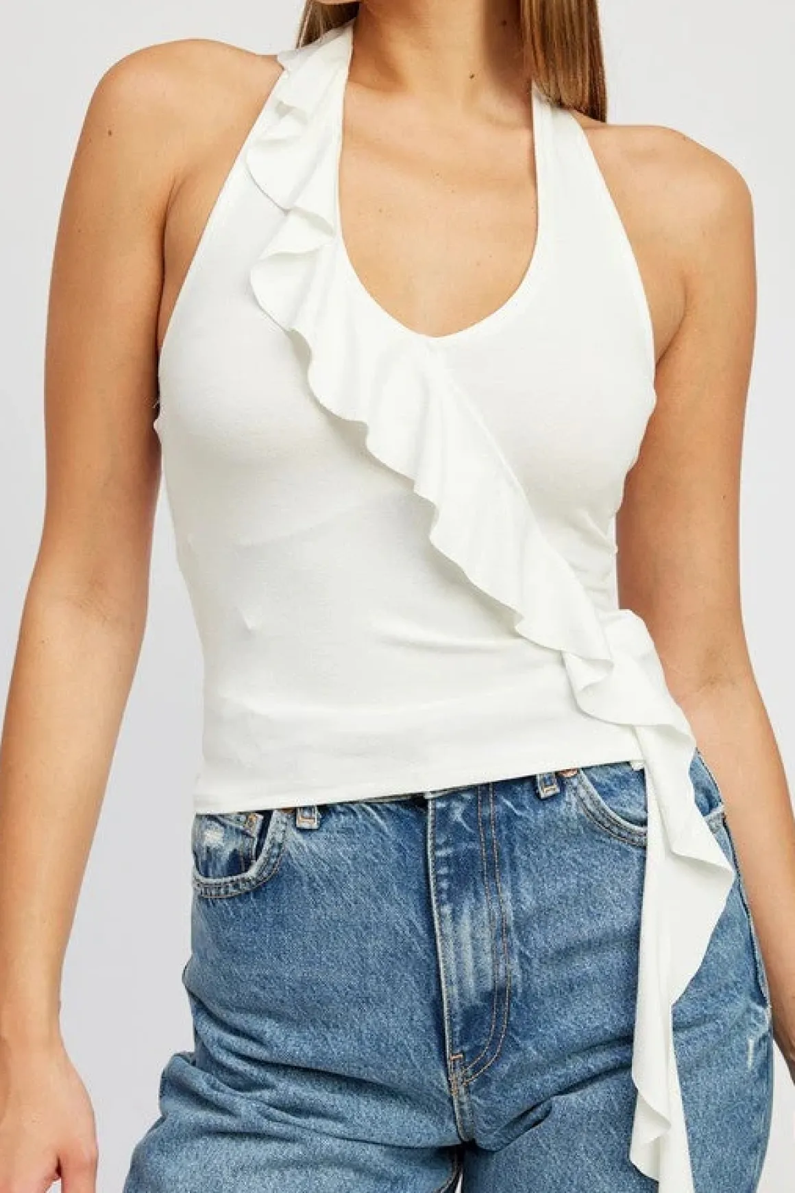 Ruffle Halter Top *Online Only*