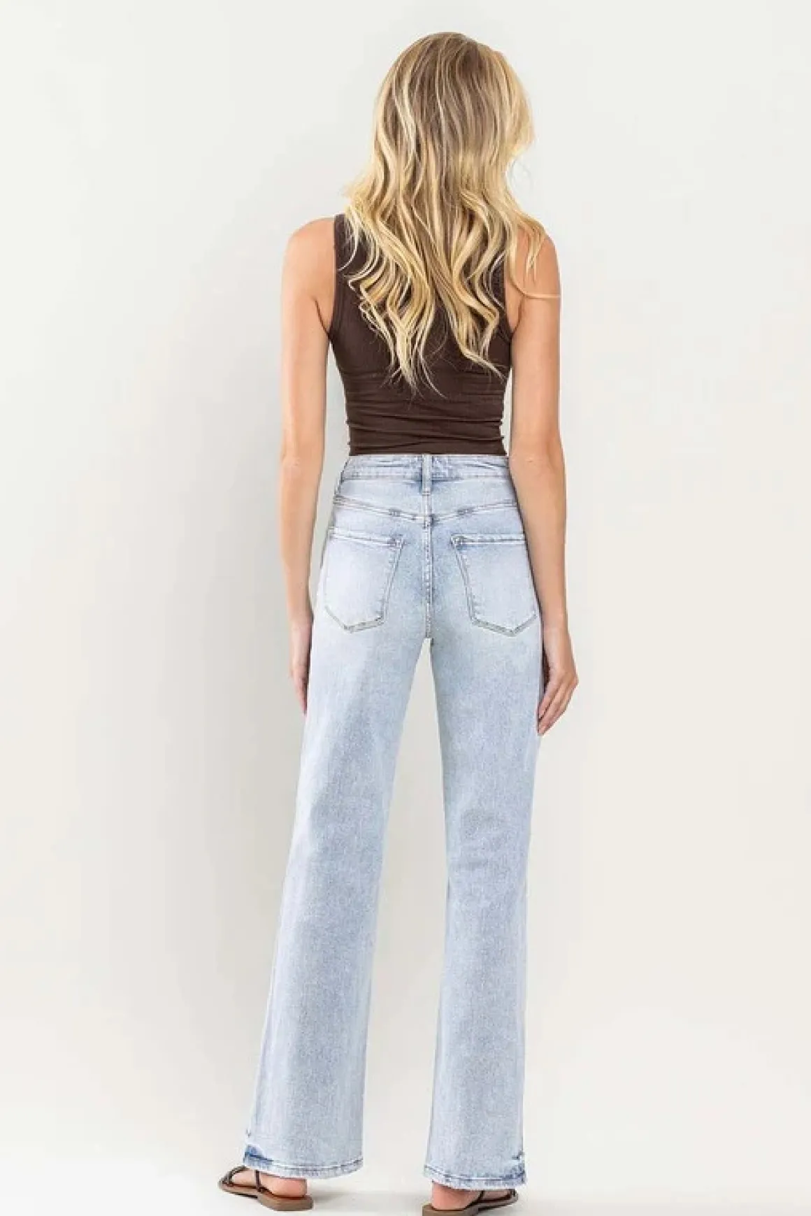 s_vintage_super_high_rise_6.webp 90s Vintage Super High Rise Flare Jeans *Online Only*