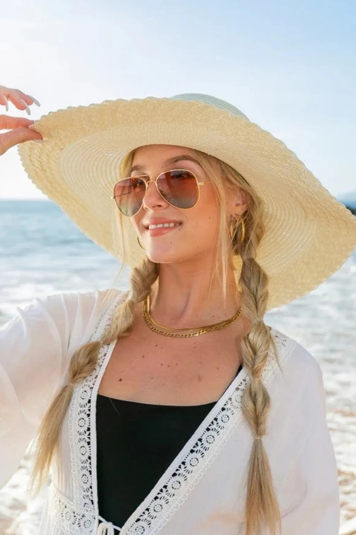scallop_edge_bow_accent_s_12.webp Scallop Edge Bow Accent Sunhat *Online Only*