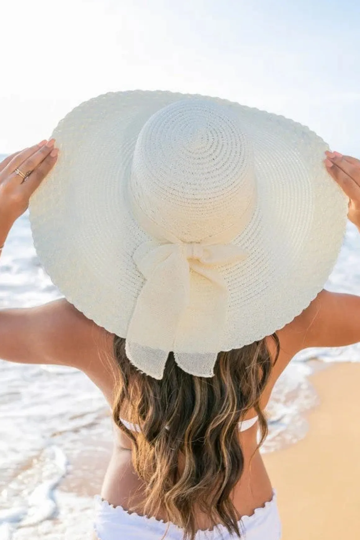 scallop_edge_bow_accent_s_5.webp Scallop Edge Bow Accent Sunhat *Online Only*