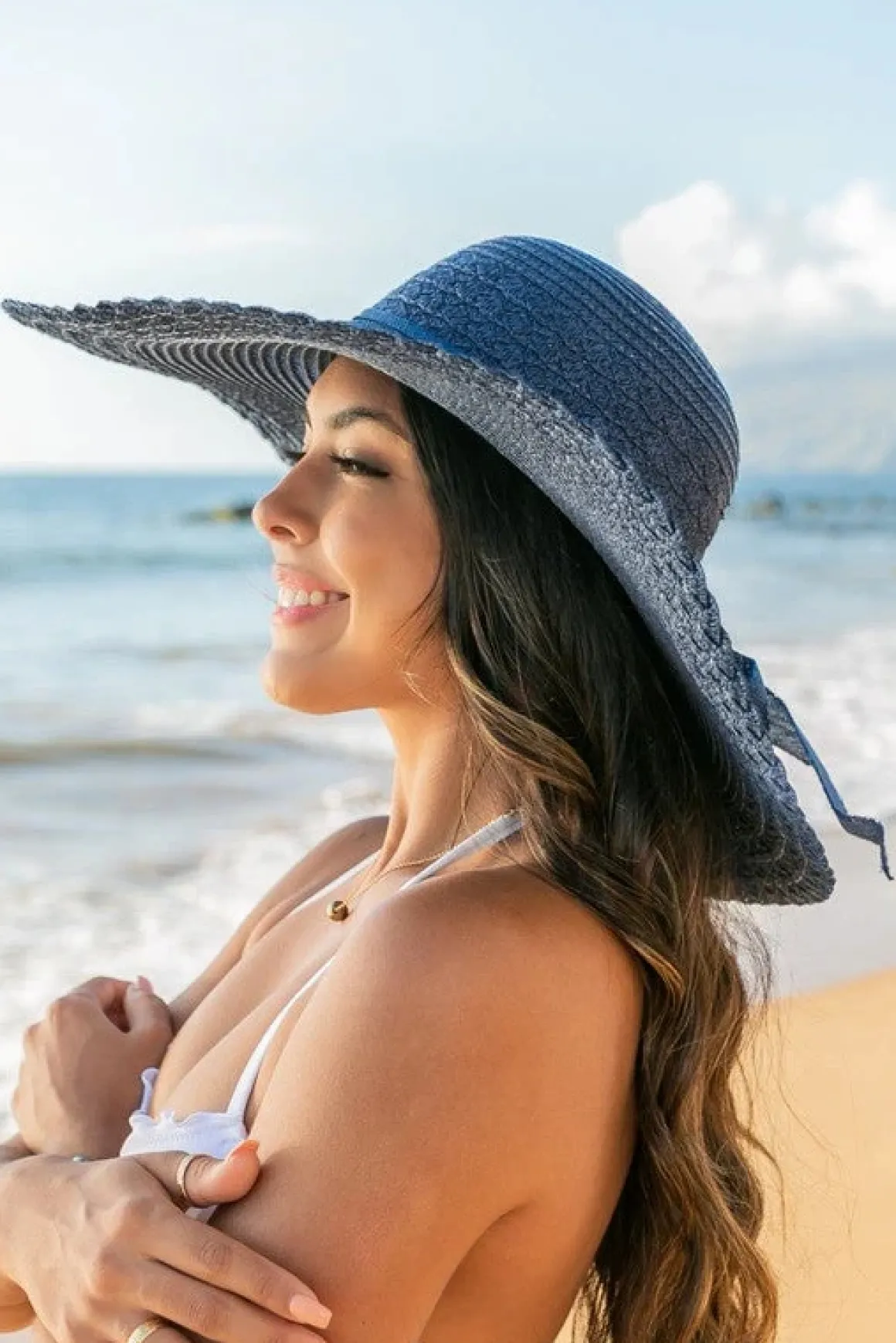 scallop_edge_bow_accent_s_9.webp Scallop Edge Bow Accent Sunhat *Online Only*