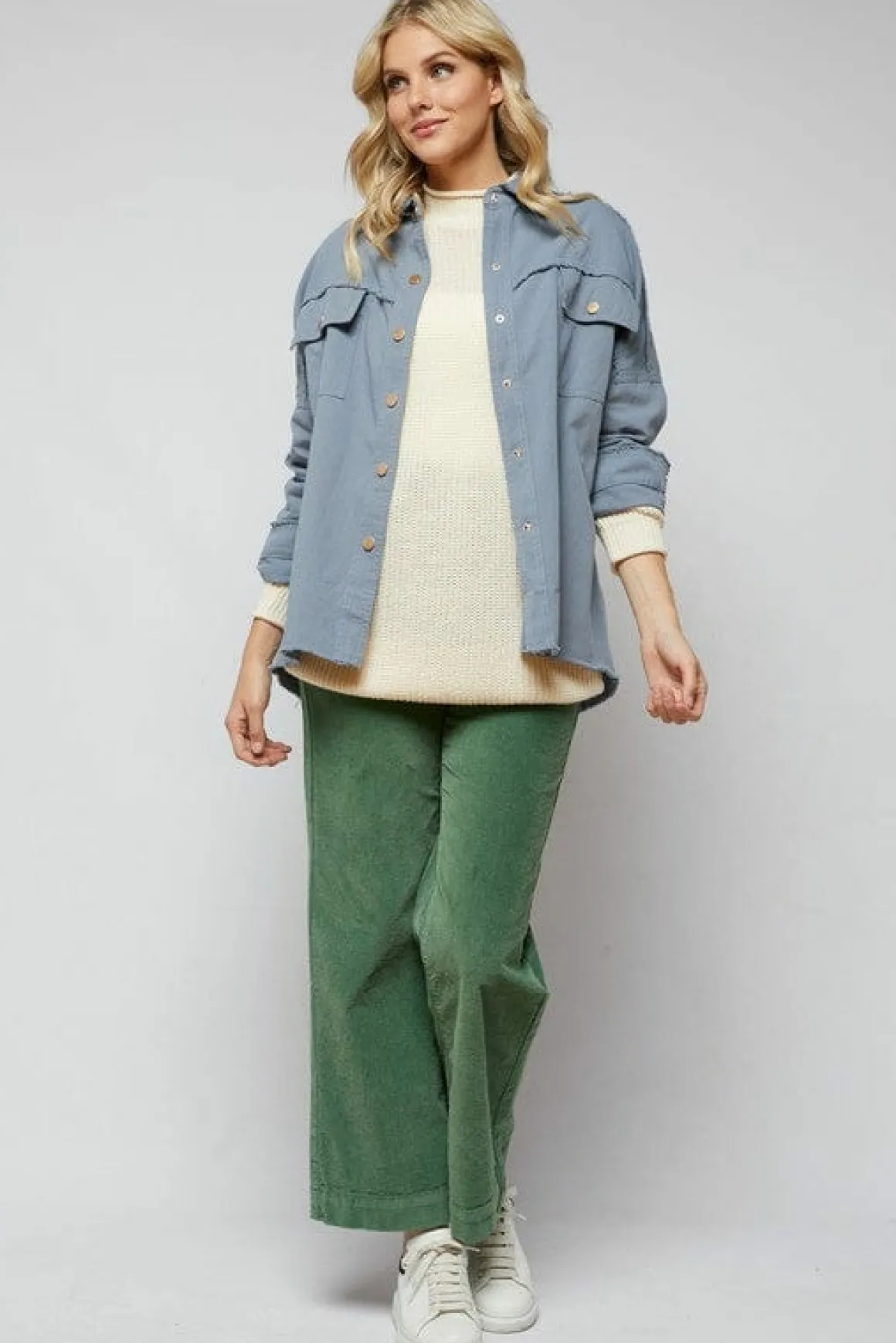 sequin_long_sleeve_button_4.webp Sequin Long Sleeve Button Down Jacket *Online Only*