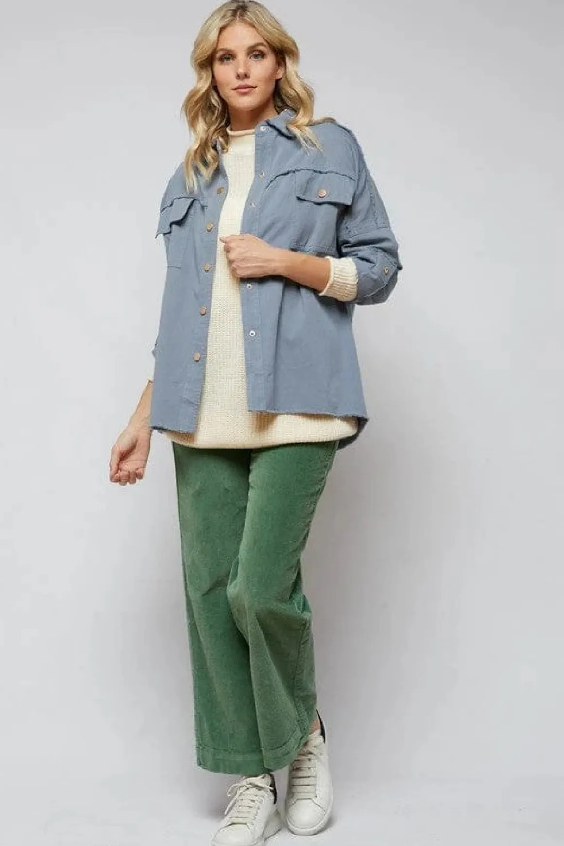 sequin_long_sleeve_button_8.webp Sequin Long Sleeve Button Down Jacket *Online Only*