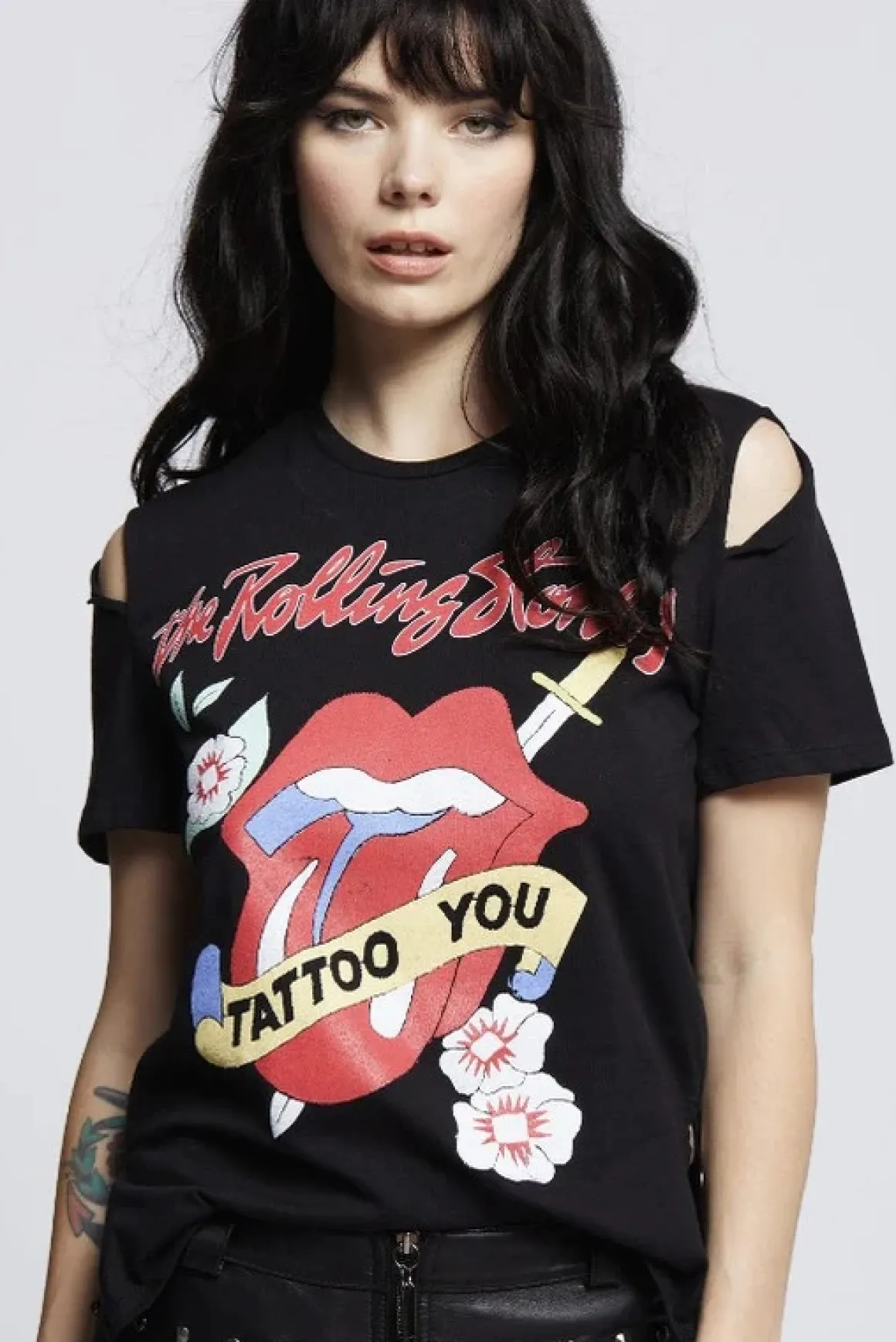 the_rolling_stones_slit_s_1.webp The Rolling Stones Slit Sleeve Band Tee *Online Only*