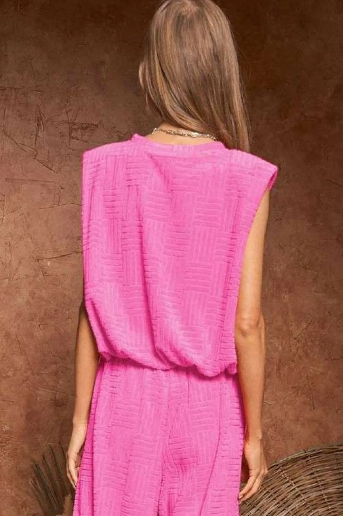 velvet_sleeveless_round_n_2.webp Velvet Sleeveless Round Neck Top and Pants Set *Online Only*