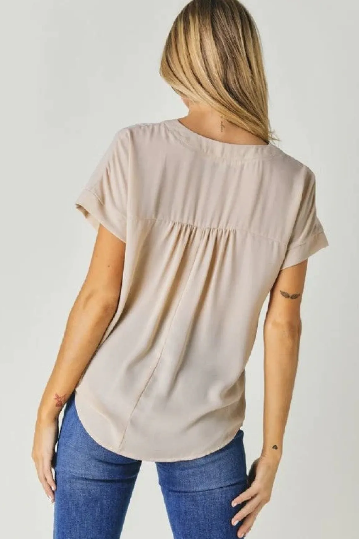 vneck_dolman_sleeve_solid_2.webp V-Neck Dolman Sleeve Solid Basic Top *Online Only*