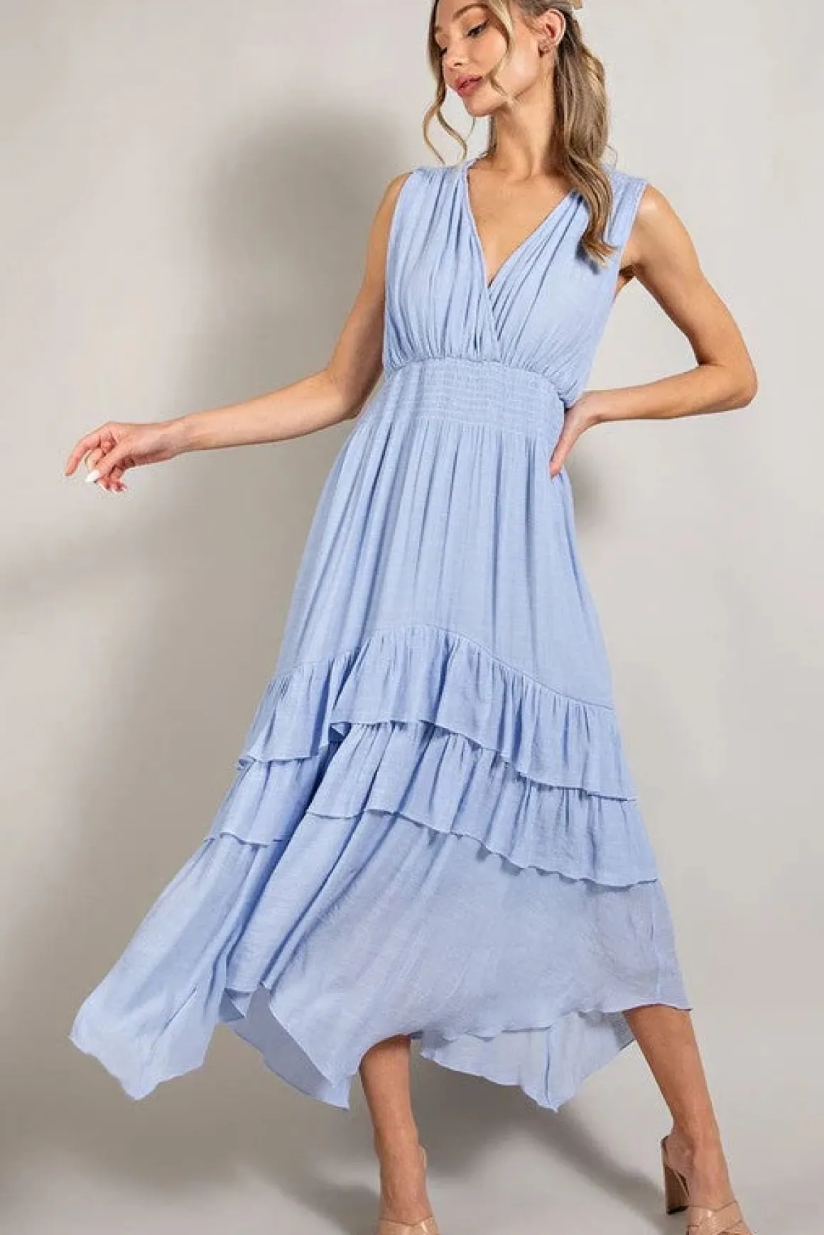 vneck_ruffle_maxi_dress_o_4.webp V-Neck Ruffle Maxi Dress *Online Only*