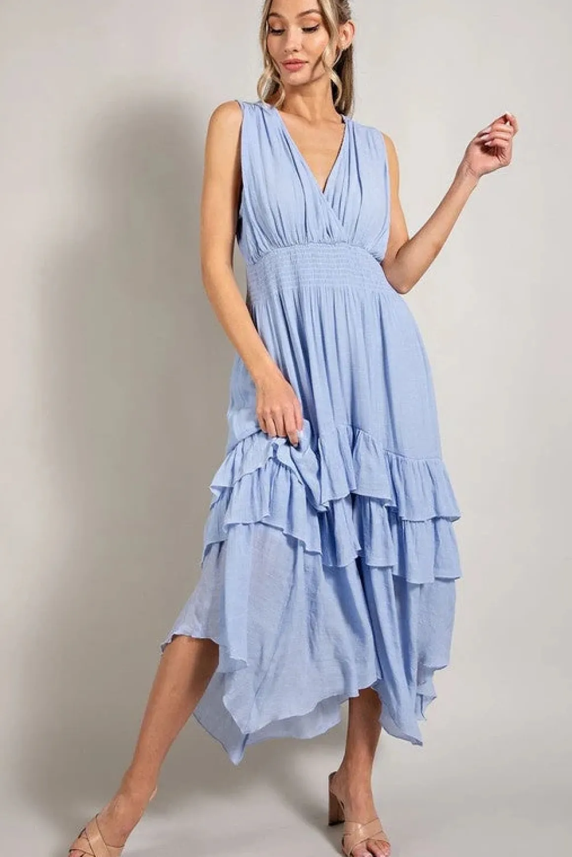 vneck_ruffle_maxi_dress_o_5.webp V-Neck Ruffle Maxi Dress *Online Only*
