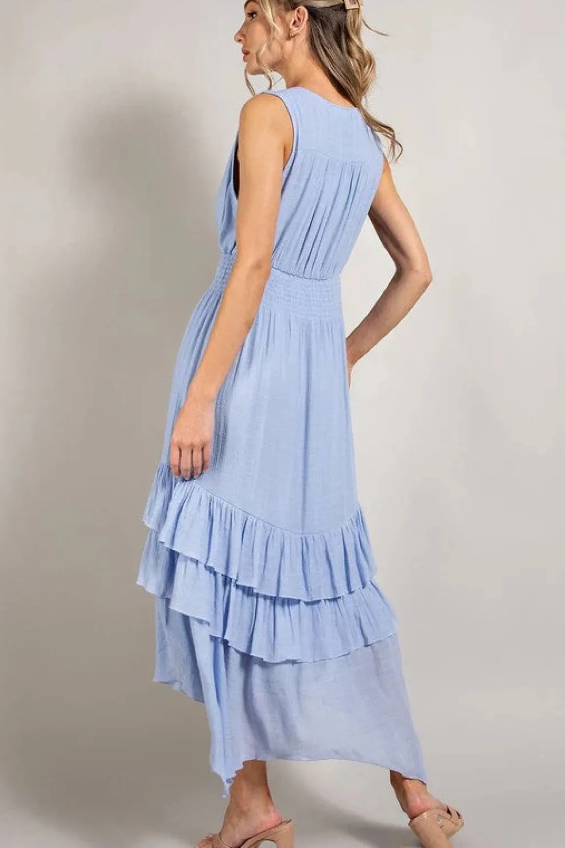 vneck_ruffle_maxi_dress_o_7.webp V-Neck Ruffle Maxi Dress *Online Only*